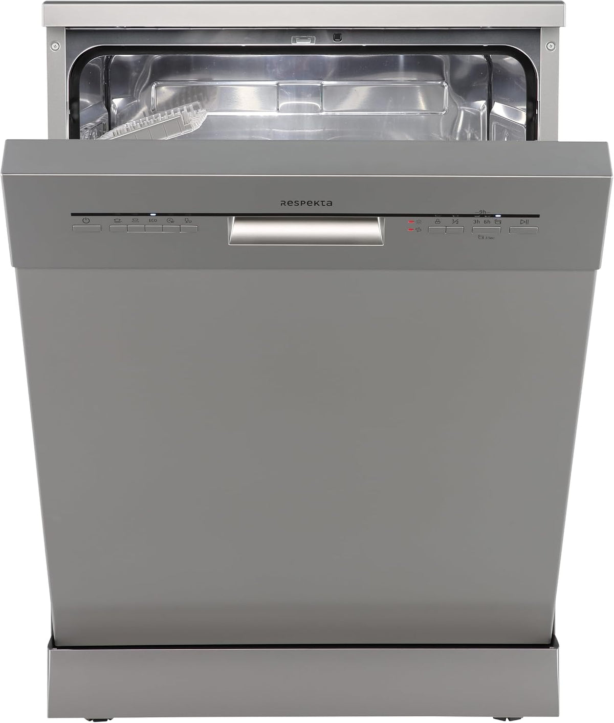 Lavavajillas de encimera Bena Lavavajillas integrable, 60 cm, GSPS60SI-12, plata, 49 dB, respekta