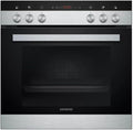 SIEMENS EQ110KA1Z Horno empotrable, iQ100 - Placa de cocina y vitrocerámica (controlada por el fuego), 59, 4 cm de ancho, calentamiento rápido, 3D de