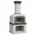 Barbacoa de Cemento para Exterior con Chimenea