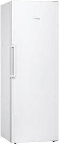Congelador vertical SIEMENS, GS33NVWEP iQ300 Congelador independiente/A++/228 kWh/año/225 l/noFrost/bigBox/FreshSense - Control de temperatura blanco