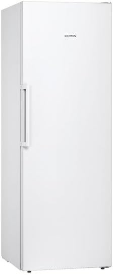 Congelador vertical SIEMENS, GS33NVWEP iQ300 Congelador independiente/A++/228 kWh/año/225 l/noFrost/bigBox/FreshSense - Control de temperatura blanco
