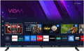 Kiano Smart TV, Elegance Smart TV de 55 pulgadas, Televisor DLED Full HD con sistema VIDAA OS, WiFi, sintonizador triple (DVB-T2/S2/C), Dolby Digital