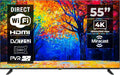 Kiano HDR10 Smart TV, Metal Case Kiano Elegance TV 55' Pulgadas 4K UHD (Android TV 9.0 2GB RAM [Televisor 140 cm Frameless Sans Cadre 8GB] Smart TV
