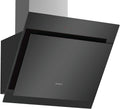 Campana extractora Campana Decorativa de Pared, Serie 4, Cristal negro, DWK67FN60, Bosch