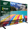 Toshiba 65UV2363DG Smart TV, Smart TV 4K UHD de 65', sin Marcos, con HDR10, Dolby Audio, Compatible con Asistente de Voz Alexa y Google, Bluetooth