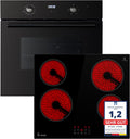 KKT KOLBE Horno empotrable, Juego de cocina SET8005FBCH5900RL, eléctrico, vitrocerámica