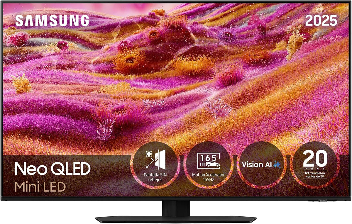 Samsung Smart TV, TV 43 Pulgadas Neo QLED QN90F 4K Mini LED Smart TV con Vision AI, Pantalla sin Reflejos con Glare Free y Quantum Matrix Technology