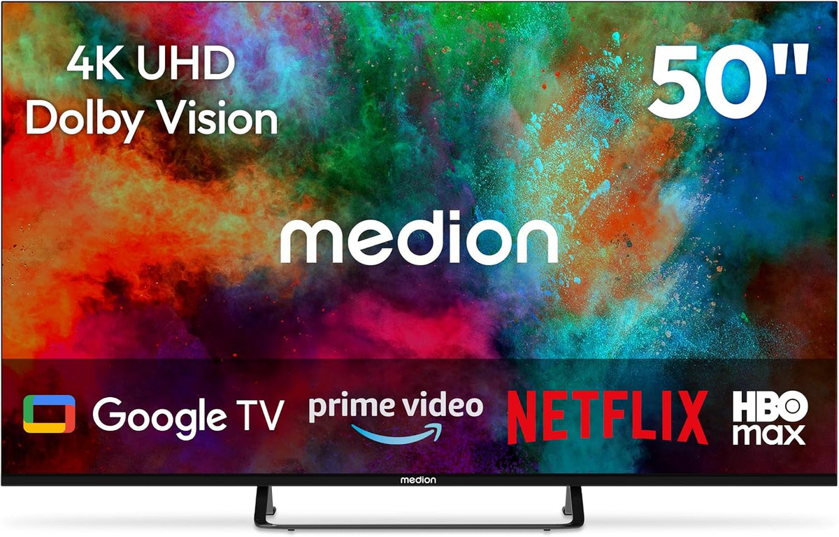 Televisor 125, 7 cm (50') 4K UHD LED Smart TV - MD850401, MEDION
