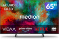 MD865602 de MEDION, televisor, 163, 9 cm (65') 4K UHD QLED VIDAA Smart TV -
