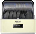 Lavavajillas RKYRRKI, mesa superior lavaplatos gabinete de desinfección hogar Smart lavavajillas 6L tanque de agua 6 modos de limpieza (color: acero