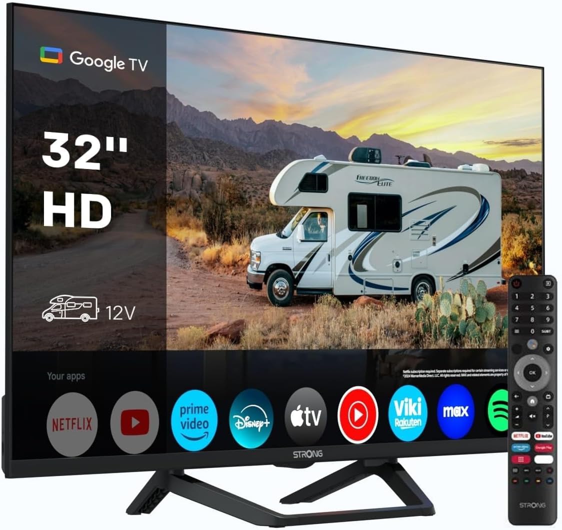 Smart TV 32'' HD TV SRT32HG4723C Negro, Strong