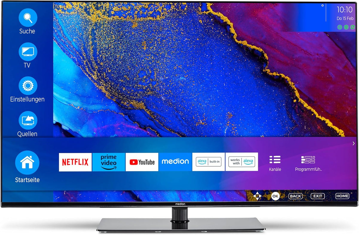 MEDION Televisor, 108 cm (43') 4K UHD LED Smart TV - MD30706