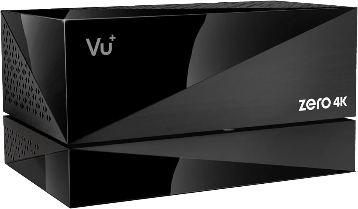 VU+ HDR10 Receptores de TV por satélite, Zero 4K Combo - Receptor de cable y antena UHD 2160p, incluye kit PVR con disco duro de 1 TB, sintonizador
