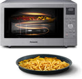 Panasonic Microondas multifuncional, NN-CD58RSEPG Microondas 27L Combinado 4en1 con Airfryer, Acero