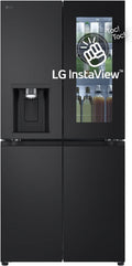 Frigorífico combi LG, Frigorífico Americano InstaView GMG860EPBE 508L Negro