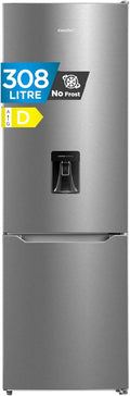 Frigorífico combi Comfee, ' 308L Frigorifico Combi No Frost, Dispensador de Agua en Puerta