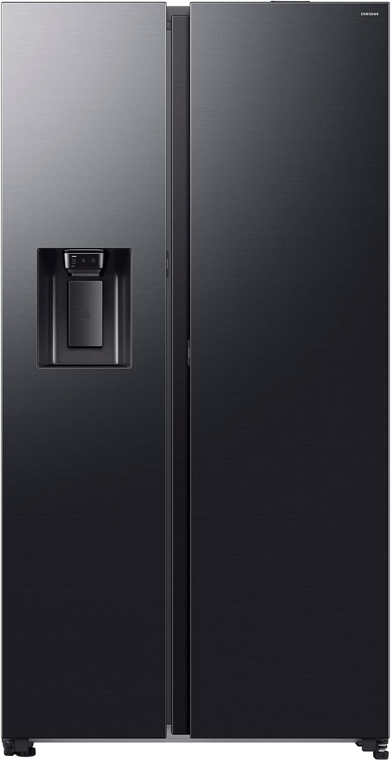 RS80F64KEFEF de Samsung, frigorífico combi, Side-By-Side nevera y congelador, refrigerador AI, 178, 4 cm, 634 L, dispensador de agua y hielo con