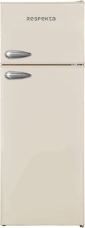 Frigorífico combi respekta, refrigerador retro con congelador