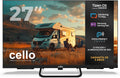 CTRAV-27TZ de Cello, smart tv, TV Traveller Smart 12V de 27' con Tizen OS de Samsung, recepción por satélite, Gaming Hub, Altavoces Pitch, Bluetooth