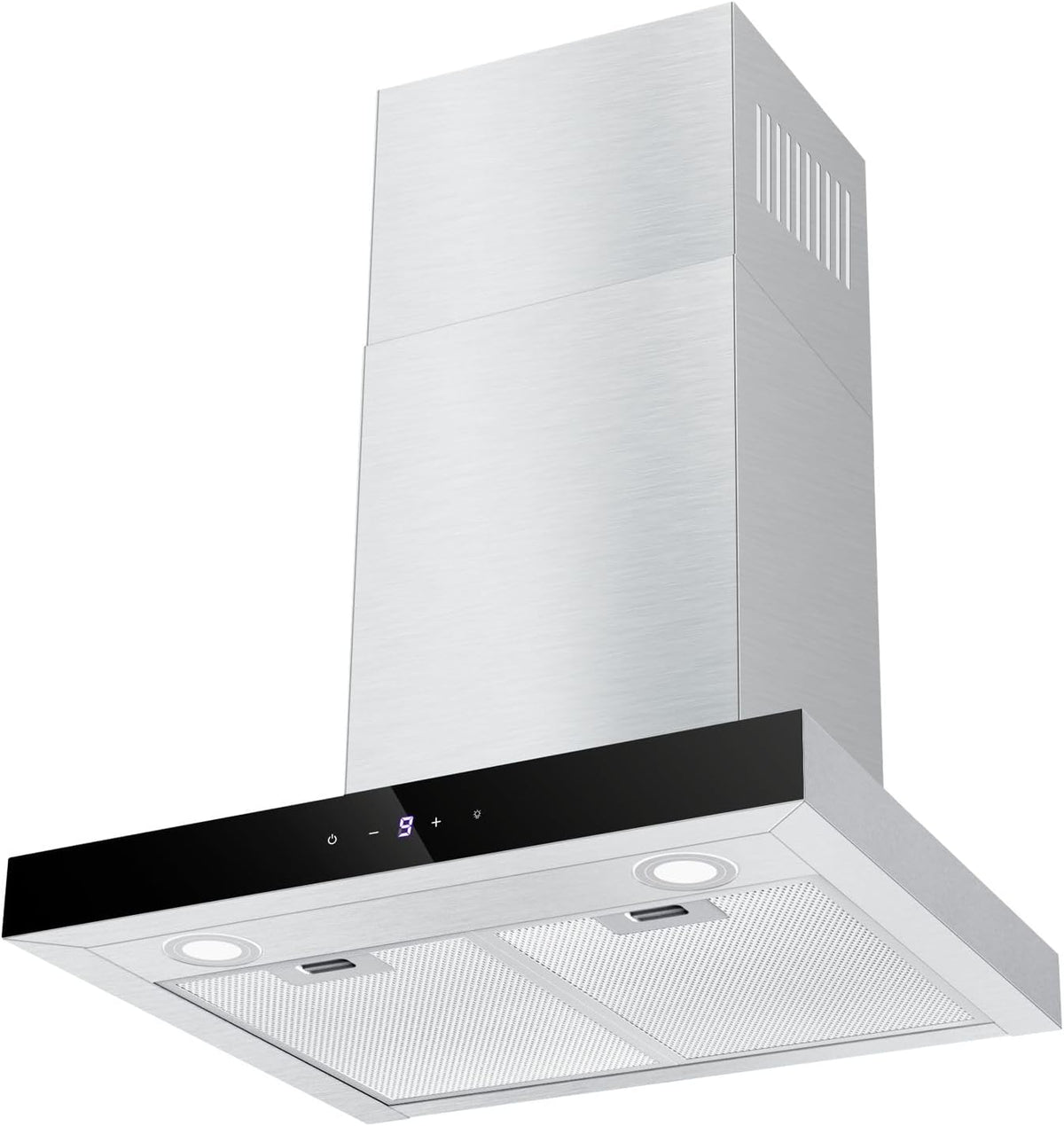 Campana extractora de TopStrong, 60cm, Campana extractora de circulación de Aire/Aire de Escape, 700 m³/h Extractor Cocina, Acero Inoxidable, Control