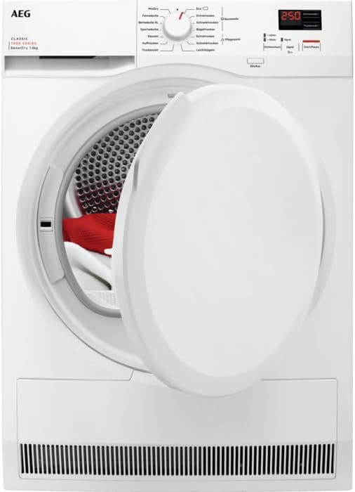 AEG TR7C40588 Secadora con bomba de calor, Secador de bomba de calor 8 kg wh A++