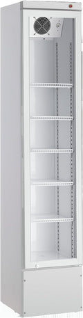 GSC2133-NC de METRO Professional, frigoríficos para bebida, Frigorífico para Bebidas, 166L, 5 estantes ajustables, Puerta de Vidrio con Cerradura
