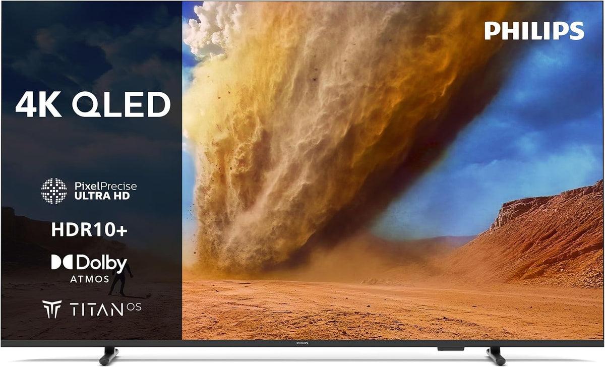 PHILIPS 43PUS7810 Smart TV, Smart TV 4K LED - Pantalla de 43 Pulgadas con Plataforma Titan OS, Pixel Precise Ultra HD y Sonido Dolby Atmos - Funciona
