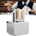 Pulidora eléctrica de copas de vino - Secadora automática para uso comercial, 330/660 tazas/h, incluye cepillos, limpieza de 360° para hoteles, 8