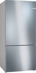 KGN86VIEA de Bosch, frigorífico combi, Serie 4, 86 cm de ancho, NoFrost, Inox