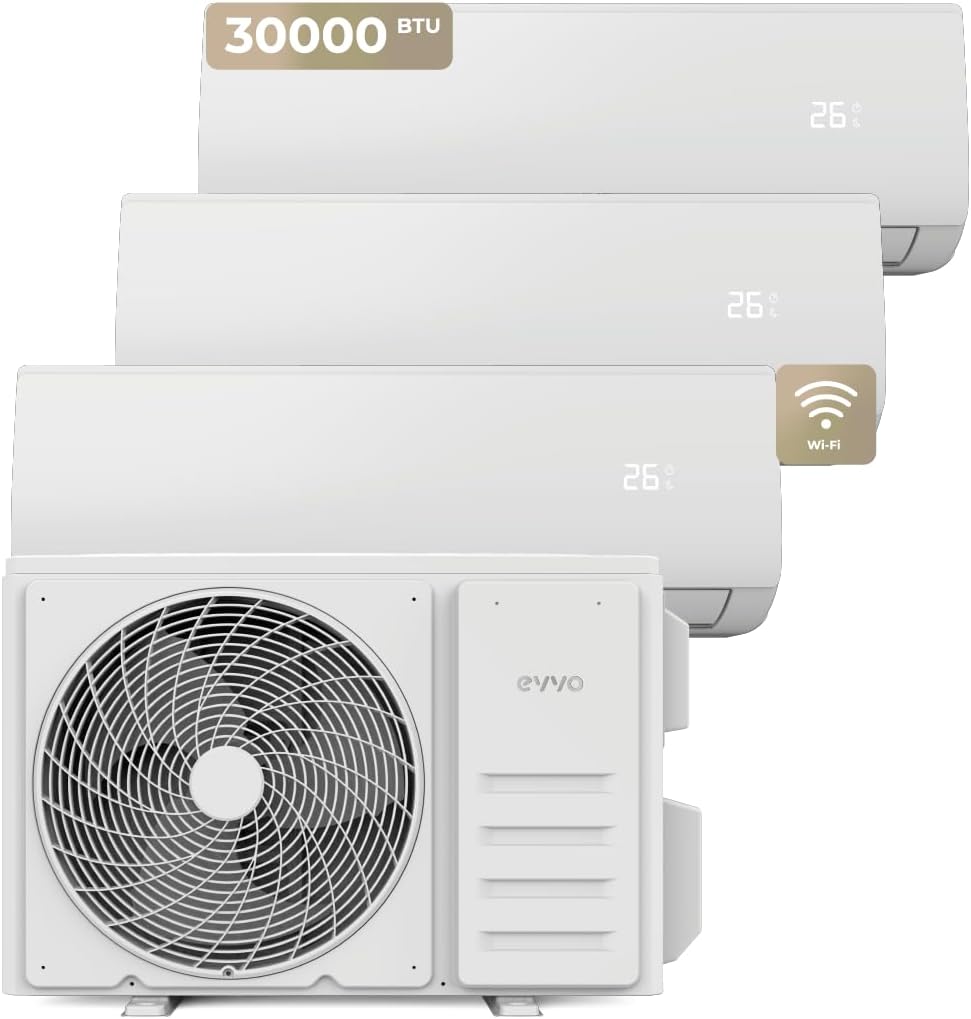 Aire acondicionado split EVVO, EVVO CLIMA Multi 3x1 WiFi