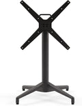 Mesa de YELLOO, Moon Base 49 cm para mesa bar antracita plegable H 74 cm