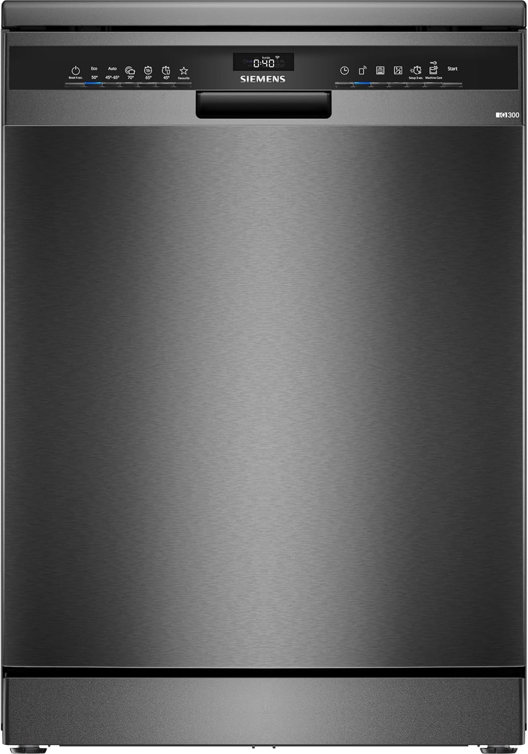 Lavavajillas SIEMENS, SN23EC03ME iQ300 - Lavavajillas independiente, 60 cm de ancho, cesta varioFlex y cajón vario, varioSpeed Plus, botón favorito