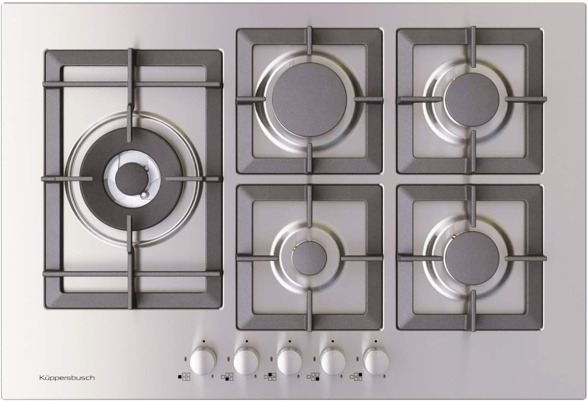 Placa de cocina de Küppersbusch, GMS 7651.0 E K-Series. 3 Cocina de gas autark 70 cm