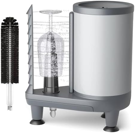 Generic Limpiadores de vidrio, Lavadora de vidrio comercial con soporte giratorio extraíble de 360 grados, interfaz de cuatro puntos para una limpieza