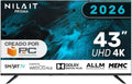 Nilait Smart TV, Prisma, Smart TV 43' 4K UHD LED WebOS HDR WiFi Control por Voz