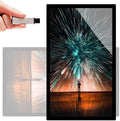 Iluminación para cuadros y expositor de ZenSeFarin, Pantalla Publicidad, Señalización Digital, LCD Monitor Horizontal/Vertical, Comparte Fotos y