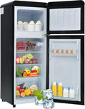Mini frigorífico Oslghy, Frigorífico Mini 92L, Frigorifico Pequeño con Congelador (28L+64L), Frigorifico Combi con LED, 105, 5x41x45, 5 cm Frigorífico