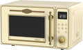 Microondas de convección combinada Empire M 2530 ElfEm Retro - Microondas (25 L, con parrilla de aire caliente, 25 funciones), Kaiser