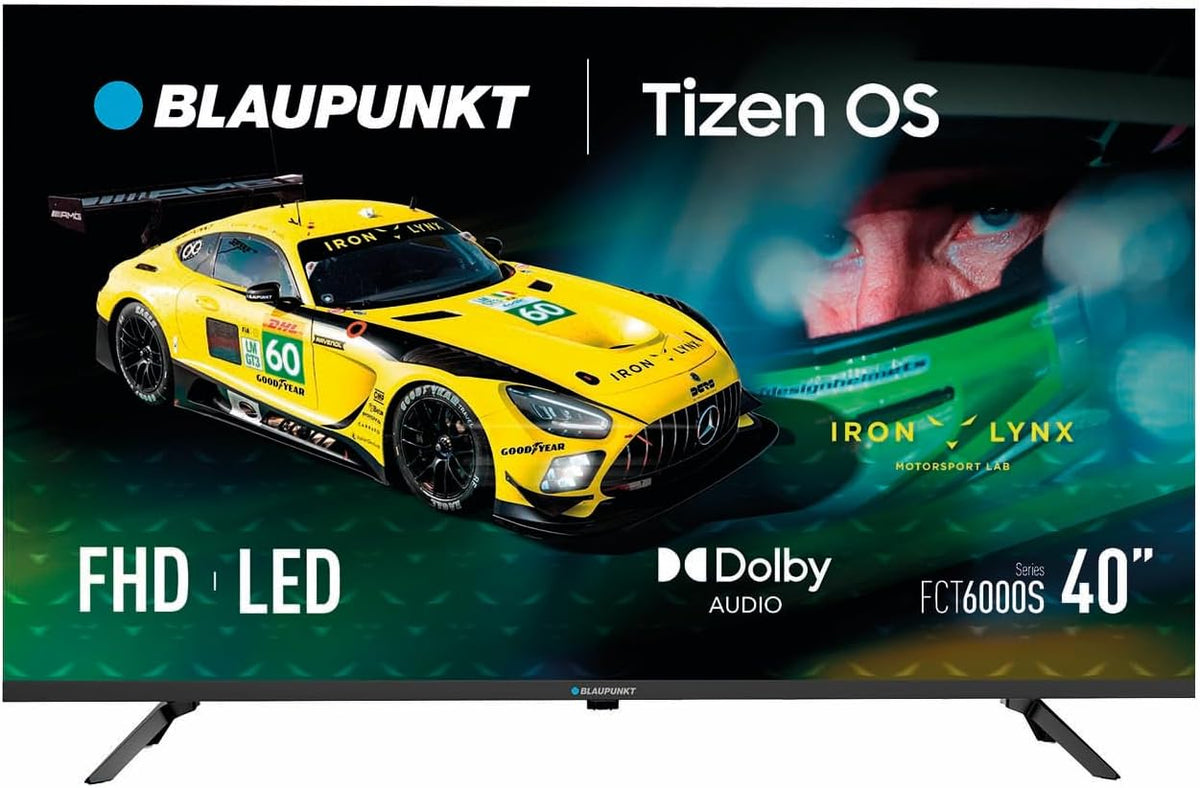 BLAUPUNKT Televisor, Smart TV 40' Full HD LED Tizen OS 8.0 40FCT6000S