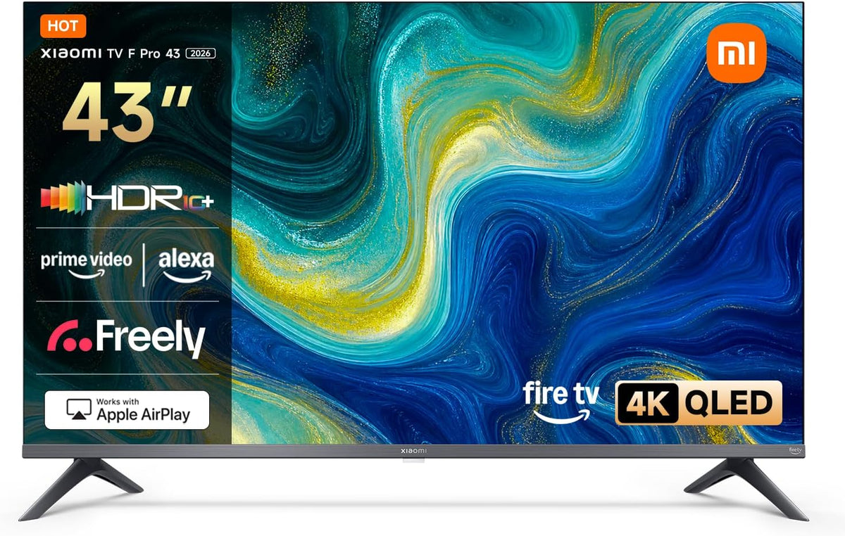 Televisor Xiaomi, TV Pro 43 Pulgadas 2026, 4K UHD QLED Smart Fire TV, L43MB-FPVEU