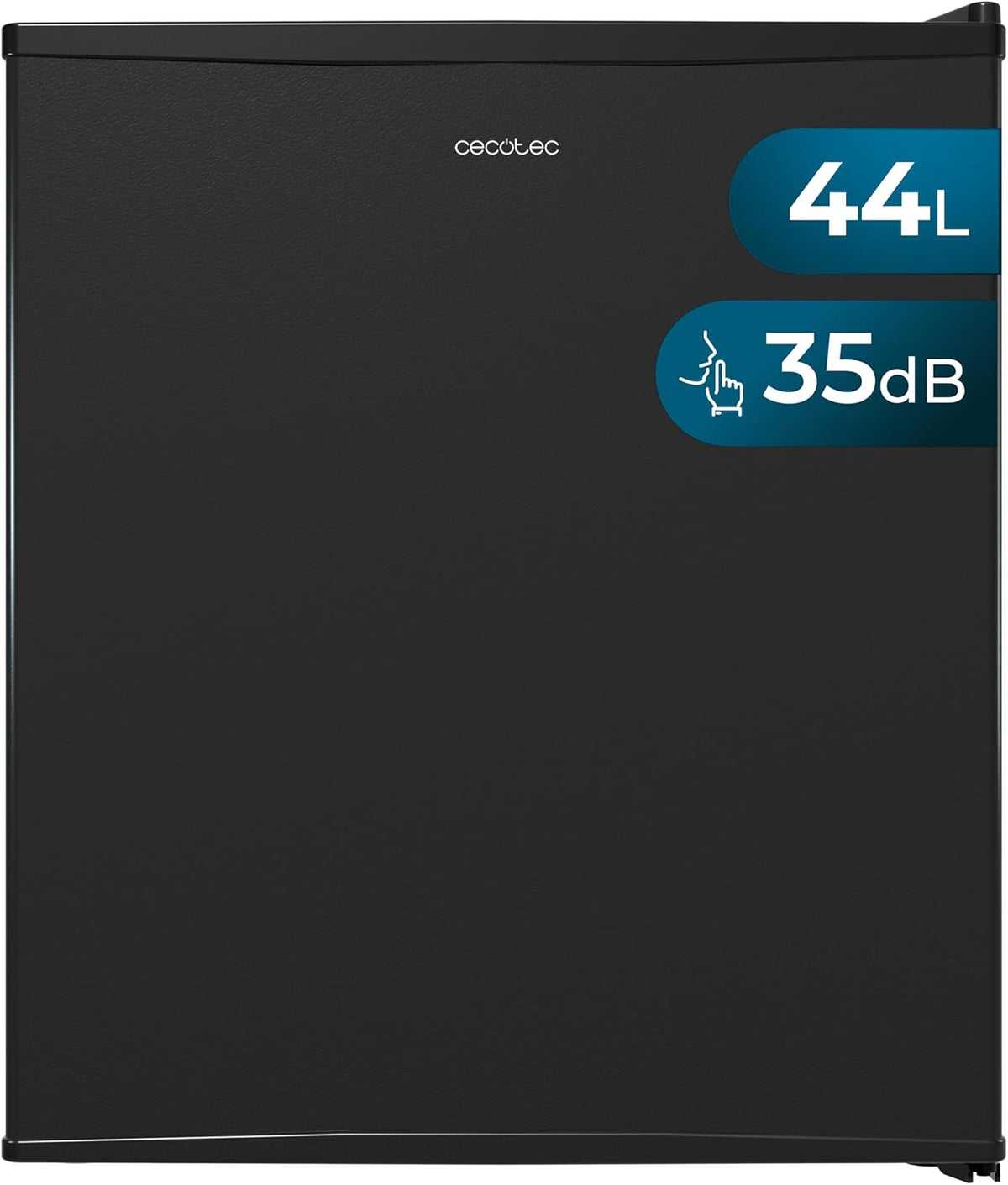 Mini frigorífico de Cecotec, Nevera Mini Bar Termoeléctrica de 44L Bolero CoolMarket BC SD 47 Black. 51, 5cm de Alto y 43 de Ancho, Bajo Consumo