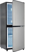 Merax Mini frigorífico, Frigorífico y congelador de dos puertas con volumen total de 106 L, 42, 5 x 44, 5 x 102, 0 cm, volumen de congelación de 46 L