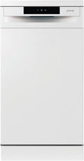E15W de Gorenje, lavavajillas, GS 520 - Lavavajillas independiente, 45 cm, 9 cubiertas, 5 programas, programa de limpieza de 1 h, cesta superior