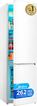 Frigorífico combi Midea, Frigorifico Combi Blanco de 262 L