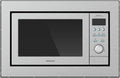 Microondas sencillo Microondas encastrable Digital GrandHeat 2500 Built-In Steel. 900W, Integrable, 25 Litros, Grill, 10 funciones preconfiguradas