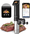 Máquinas para cocinar al vacío Wifi Roner Cocina Baja Temperatura: G330 WLAN Sous Vide Roner, 1100W, Inmersión a Prueba de Agua IPX7 Circuladores