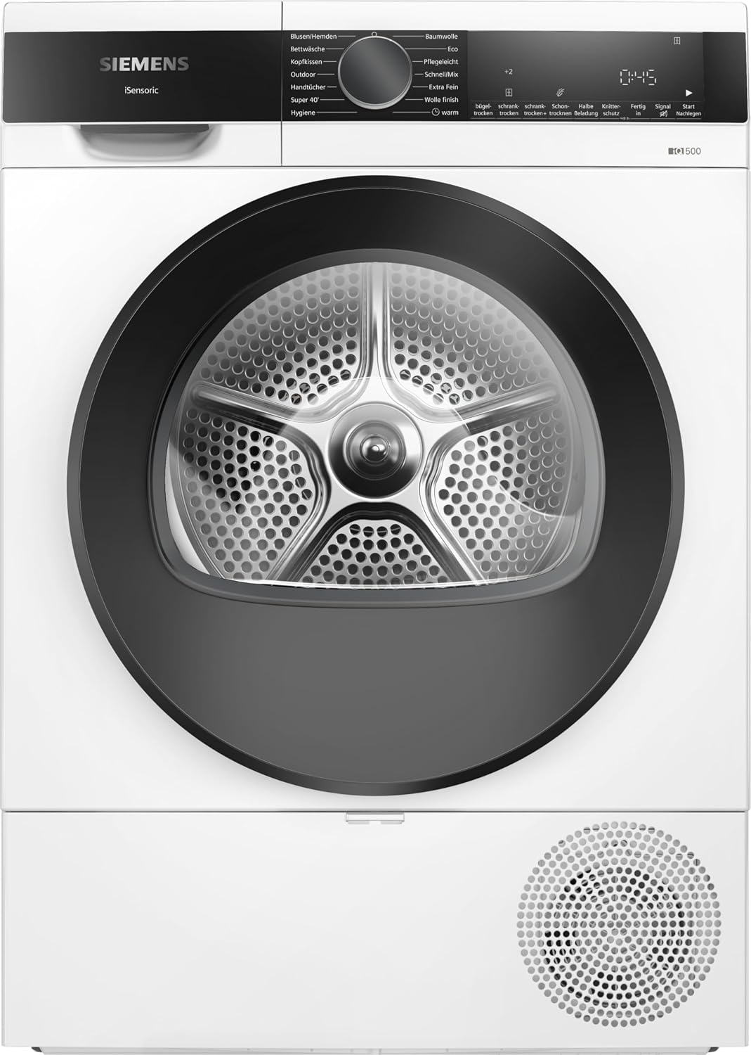WQ33G2D41 de SIEMENS, secadora, iQ500 speedPack - Secador con bomba de calor (9 kg)
