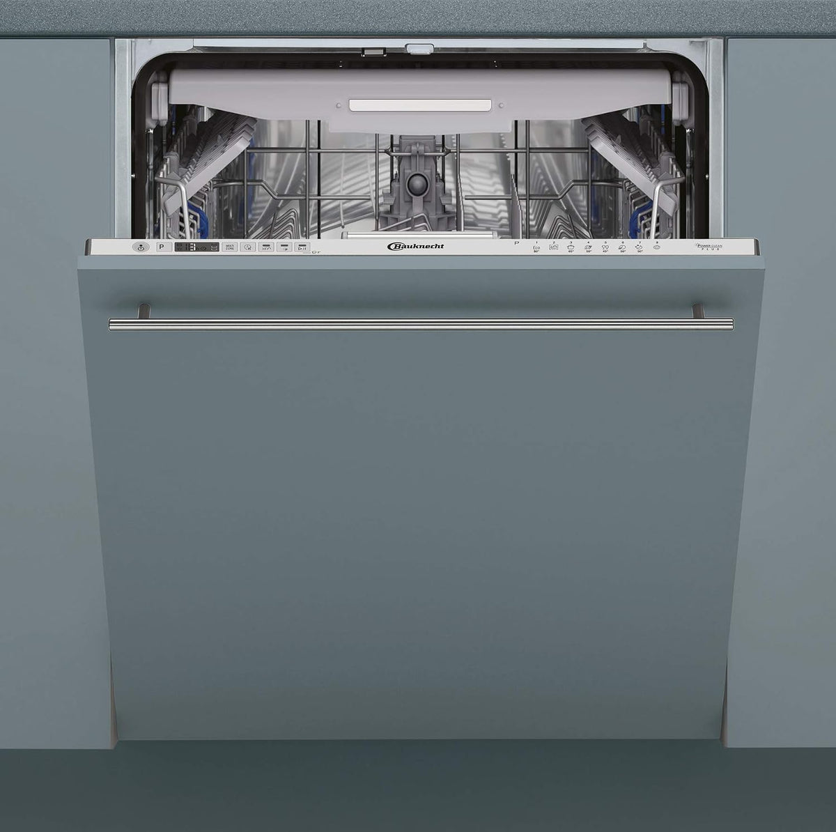 Bauknecht Lavavajillas, Bio 3O26 PF - Lavavajillas totalmente integrado (60 cm, 14 cubiertas, 7 programas estándar y 1 programa de