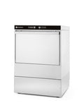 Lavavajilla HENDI, s industrial, para cestas 50x50cm, con control electrónico, máquina lavaplatos lavavasos lavacopas, 400V, 6600W, 570x600x(H)830mm