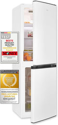 Frigorífico combi ® Frigorífico Combi No Frost 193L Blanco Clase E Multi Air Flow, Exquisit